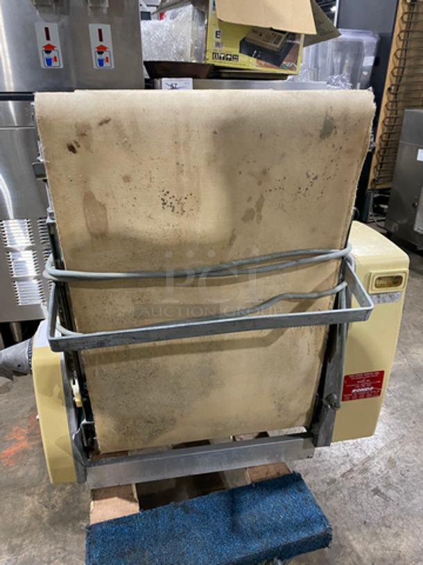 Seewer Rondo Commercial Reversible Roller Dough Sheeter! Stainless Steel Body! Model: STM503 SN: A9196023 110V 60HZ 1 Phase - Image 2 of 10