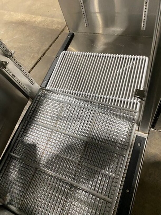 Glastender 2 Door Bar Back Cooler! With Poly Coated Racks! All Stainless Steel! On Legs! Model: NPT52L6SNH(LL/RR) SN: 134125922N 115V 60HZ 1 Phase - Image 8 of 9