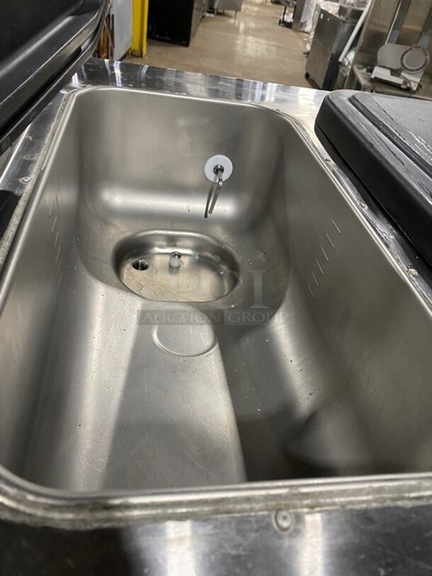 NICE! Taylor Commercial Floor Style 2 Flavor Frosty/Coolatta/Slushy Making Machine! With Milkshake Mixing Attachment! All Stainless Steel! Model 342D27 SN:K6106162 208-230V 1PH - Image 9 of 11