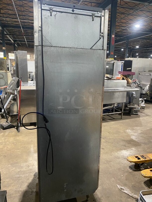 Victory Commercial Reach In Cooler! With 2 Split Doors! All Stainless Steel! On Legs! WORKING WHEN REMOVED! - Image 3 of 11