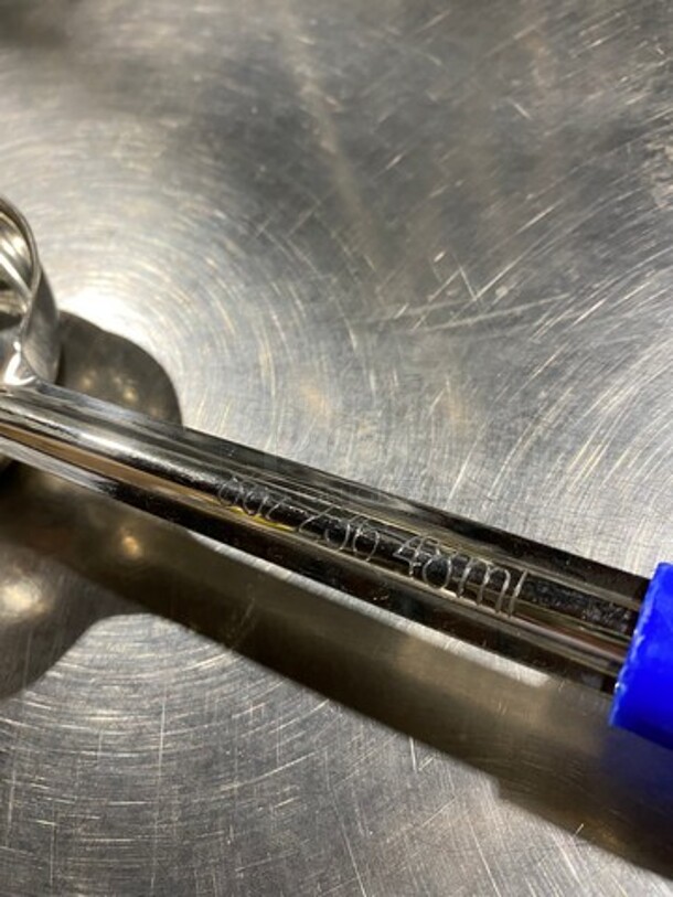 NEW! Allied Buying Serving Spoons! Stainless Steel With Cool Touch Handle! 6x Your Bid! - Image 4 of 6