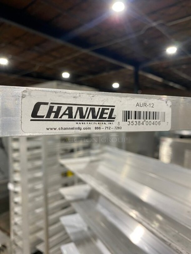 NEW! Channel Metal Commercial Pan Transport Rack! On Casters! Model: AUR12 - Image 6 of 6