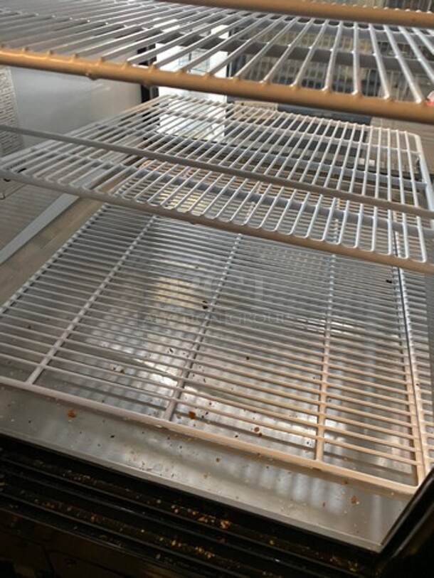 Avantco Commercial Refrigerated Deli/ Bakery Display Case Merchandiser! With Curved Front Glass! With Rear Access Doors! WORKING WHEN REMOVED! Model: 178DLC47HCD 110V - Image 5 of 7
