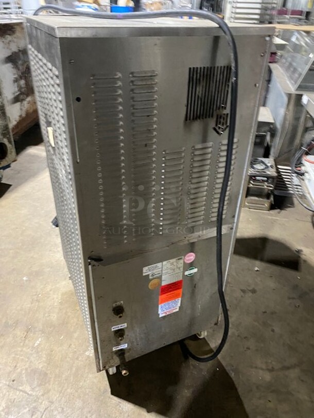 Carpigiani Stainless Steel Commercial Floor Style Batch Freezer on Commercial Casters! Working When Removed! Model LB502 SN: IC23625 208V 3PH - Image 4 of 9