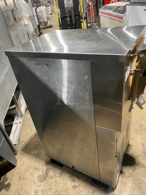 Emery Thompson Commercial Floor Style Batch Freezer! All Stainless Steel! On Casters! Model 20NW Serial 29377! 220V 3 Phase!  - Image 9 of 11