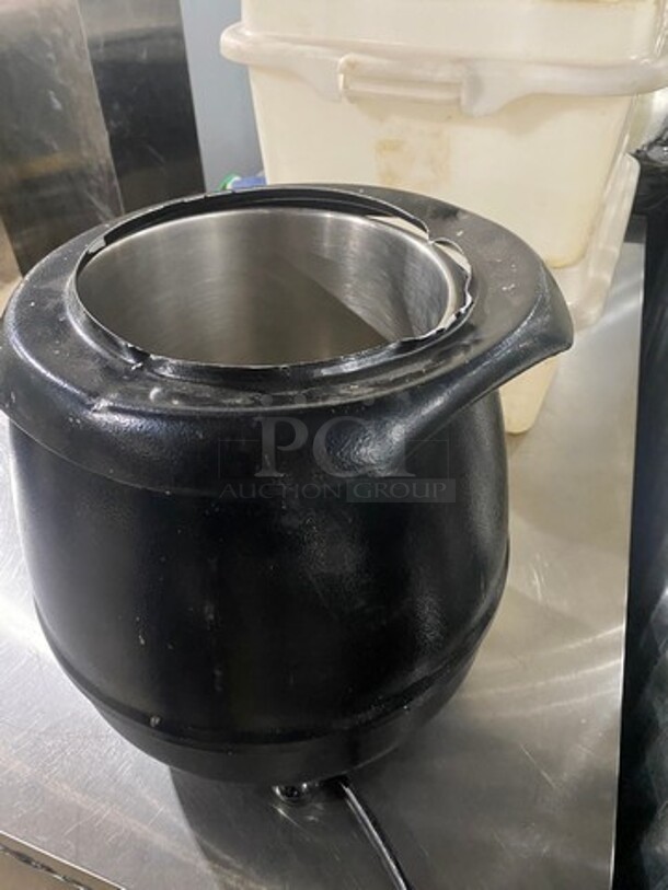 Thunder Group Commercial Countertop Food Warmer Soup Kettle! MODEL SEJ30000C SN:99170019 120V - Image 7 of 7