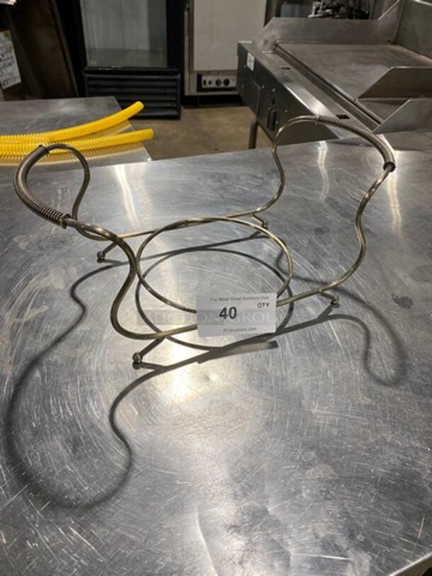 Decorative Metal Serving/ Display Tray Holder! - Image 1 of 4