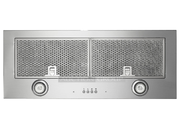 BRAND NEW SCRATCH AND DENT! Whirlpool UXL5430BSS Stainless Steel Range Hood. Stock Picture Used For Gallery Picture. - Image 1 of 4