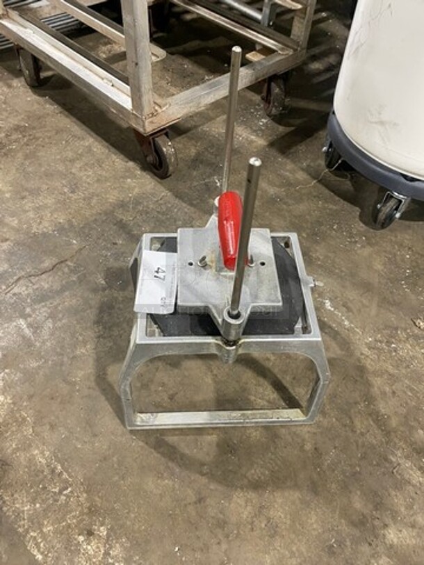 Commercial Countertop Manual Vegetable/Fruit Slicer/Cutter! All Stainless Steel! - Image 2 of 4