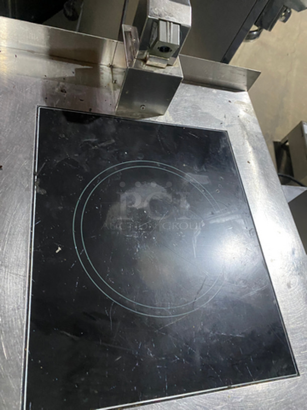 Oishii Commercial Countertop Single Burner Electromagnetic Cooking Range! All Stainless Steel! On Small Legs! Model: PHI500SV2UL SN: X4142005 220V 60HZ 3 Phase - Image 5 of 9