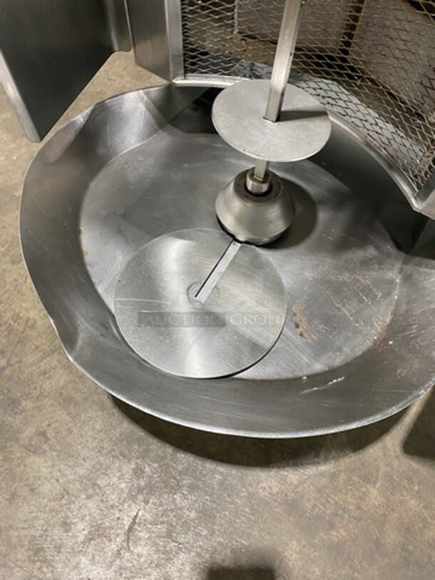 LATE MODEL! 2017 Inoksan Commercial Natural Gas Powered Kebab/ Gyro Machine! All Stainless Steel! Model: PDG400N SN: 37011908007 115V - Image 7 of 9