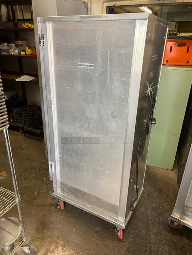 Win Holt Full Height Insulated Mobile Heated Cabinet! Working When Removed! MODEL INHPL-1836C 120V  - Image 2 of 8