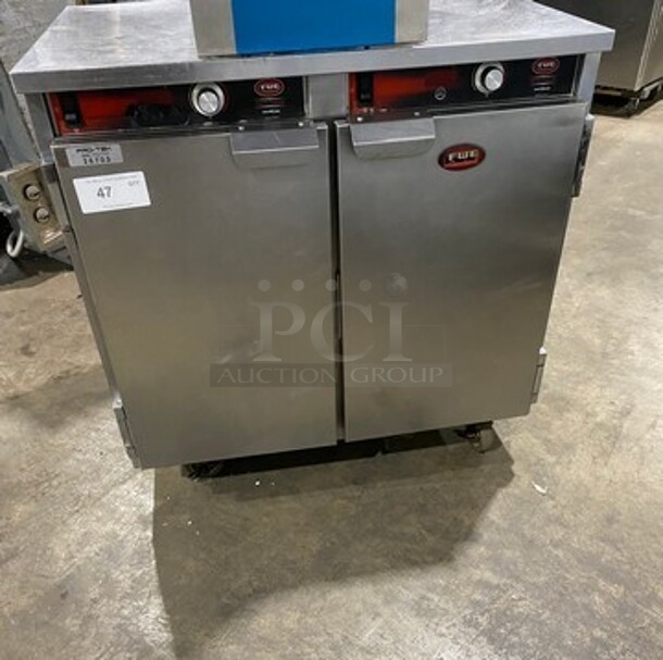 FWE Commercial 2 Door Food Warming/Holding Cabinet! All Stainless Steel! On Casters! Model: HLC16CHP SN: 154541504 120V - Image 1 of 10