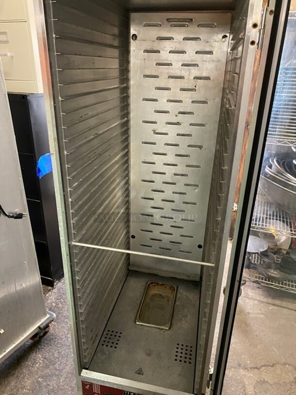 Win Holt Full Height Insulated Mobile Heated Cabinet! Working When Removed! MODEL INHPL-1836C 120V  - Image 6 of 8
