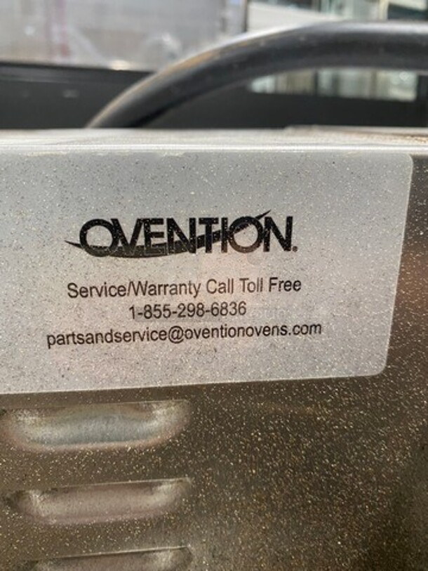 Ovention Commercial Countertop Conveyor Oven! All Stainless Steel! On Small Legs! Model: C2600 SN: 6619722004 208/240V 60HZ 3 Phase - Image 7 of 10