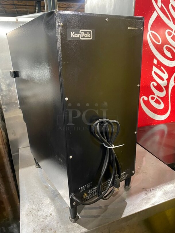 NEW! Kan-Pak Commercial Countertop Cream Dispenser! All Stainless Steel! On Legs! Model: CDE212 SN: 2127500882 120V 60HZ 1 Phase - Image 4 of 8