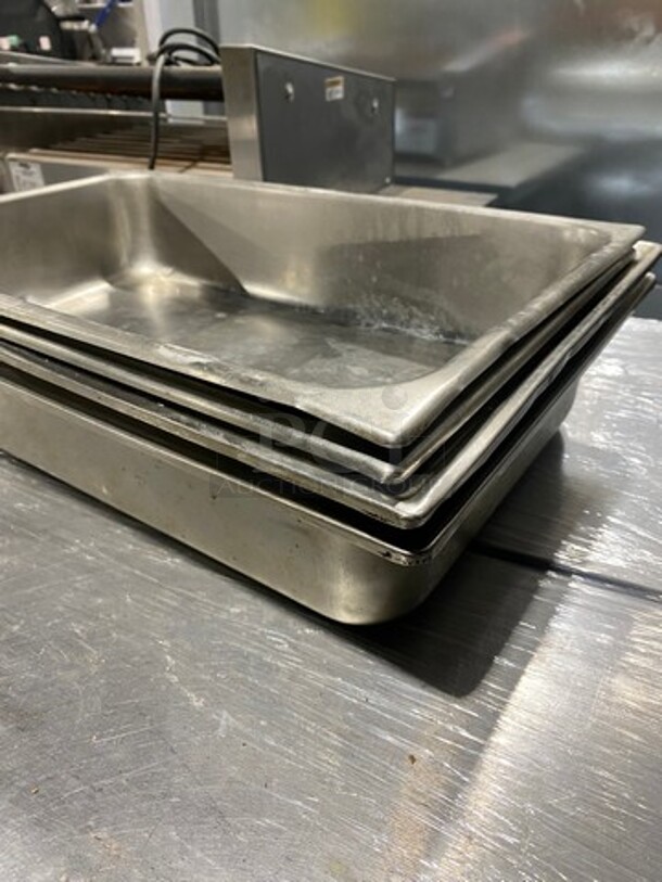 Assorted Size Commercial Steam Table/ Prep Table Food Pans! All Stainless Steel! 4x Your Bid! - Image 6 of 6