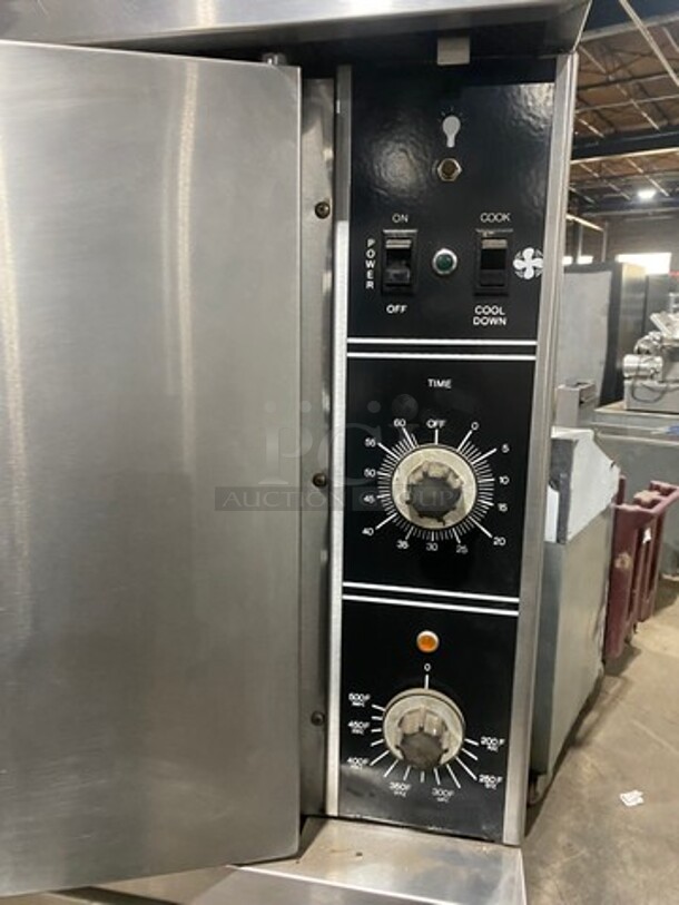 Garland Commercial Natural Gas Powered Double Deck Convection Oven! Metal Oven Racks! All Stainless Steel! 2x Your Bid Makes One Unit! - Image 6 of 10
