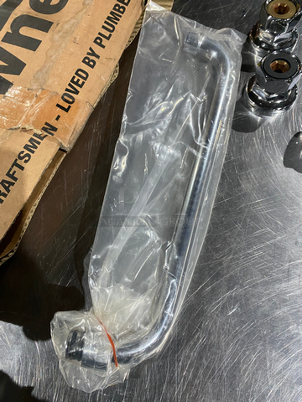 NEW! IN THE BOX! Commercial Faucet With Handles! Stainless Steel! 2X Your Bid! - Image 5 of 5