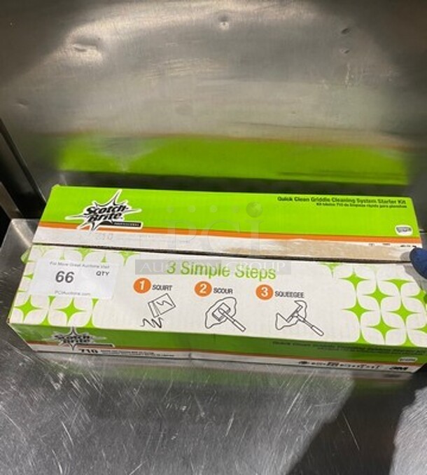 NEW! IN THE BOX! Scotch Brite Griddle Cleaning System Kit! - Image 1 of 4