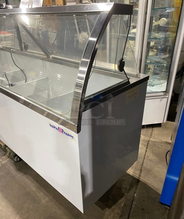 Global All Stainless Steel Ice Cream Dipping Cabinet! Working When Removed! MODEL CKDC87VBR - Image 2 of 8