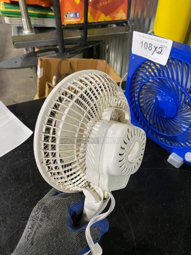Holmes Small Countertop Fans! 2x Your Bid! - Image 5 of 7