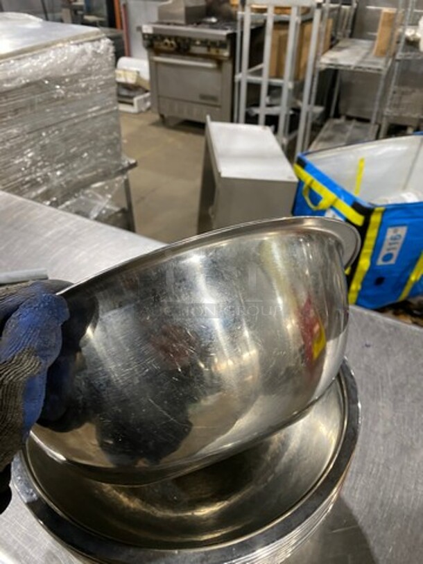 Stainless Steel Mixing Bowls! 20x Your Bid! - Image 3 of 6