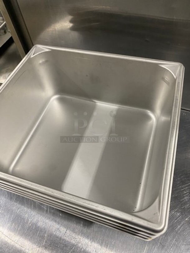 NEW! Vollrath Commercial Steam Table/ Prep Table Food Pans! All Stainless Steel! 4x Your Bid! - Image 3 of 7