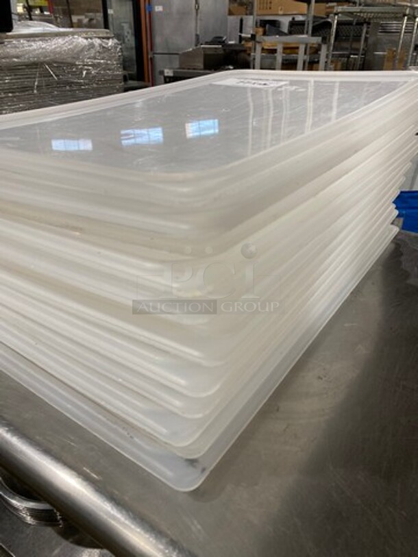 ALL ONE MONEY! Cambro Clear Poly Food Container Lids! - Image 2 of 4