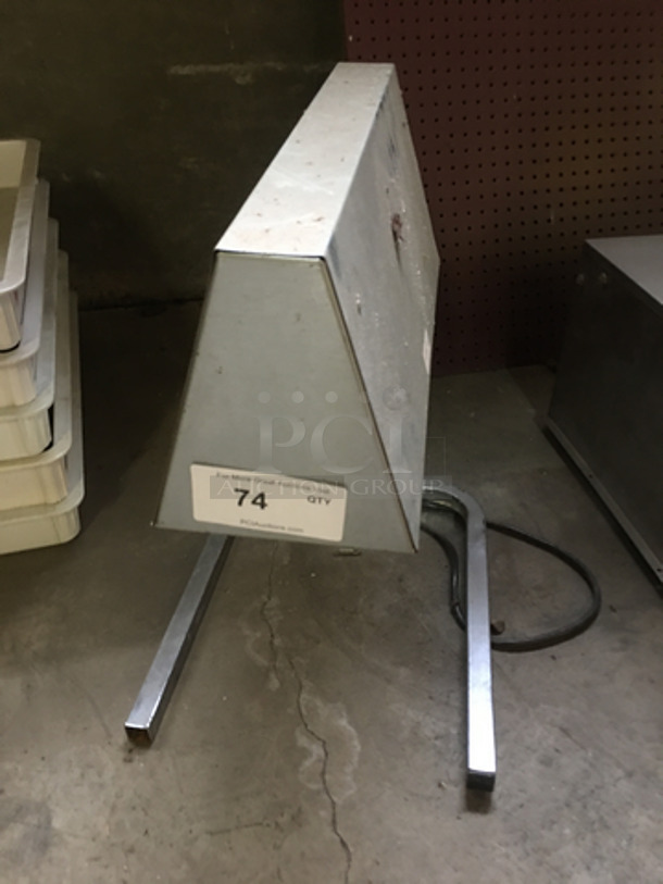 Vollrath Countertop Food Warmer Heat Lamp Stand! All Stainless Steel! Model: OHC-500 SN: B26214 120V - Image 1 of 6
