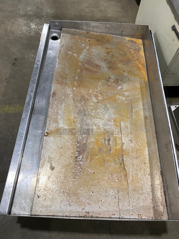 Wolf Regency Stainless Steel Commercial Countertop Flat Top Griddle! - Image 5 of 7