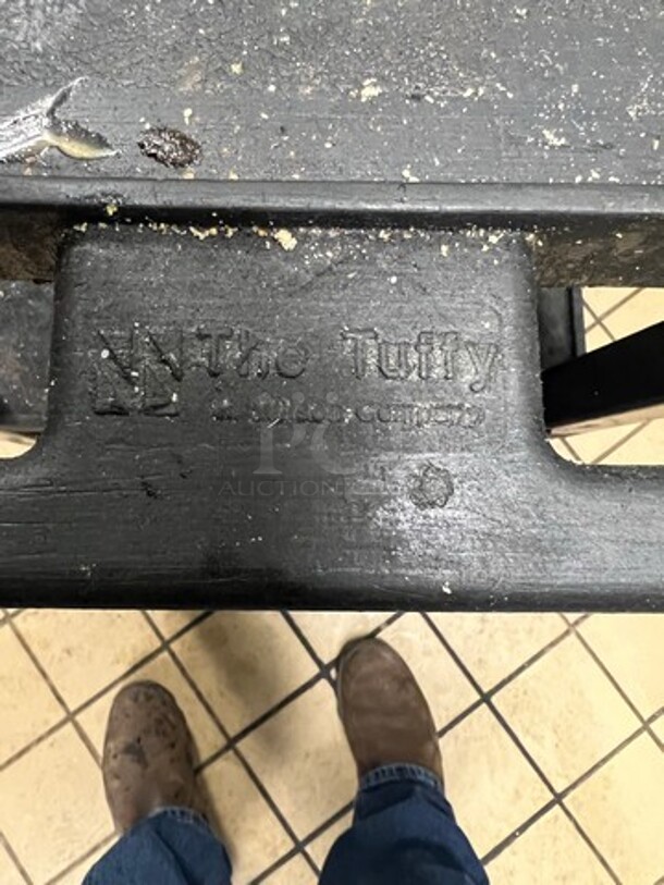 Commercial 3 Tier Poly Utility Cart! On Casters! - Image 6 of 6