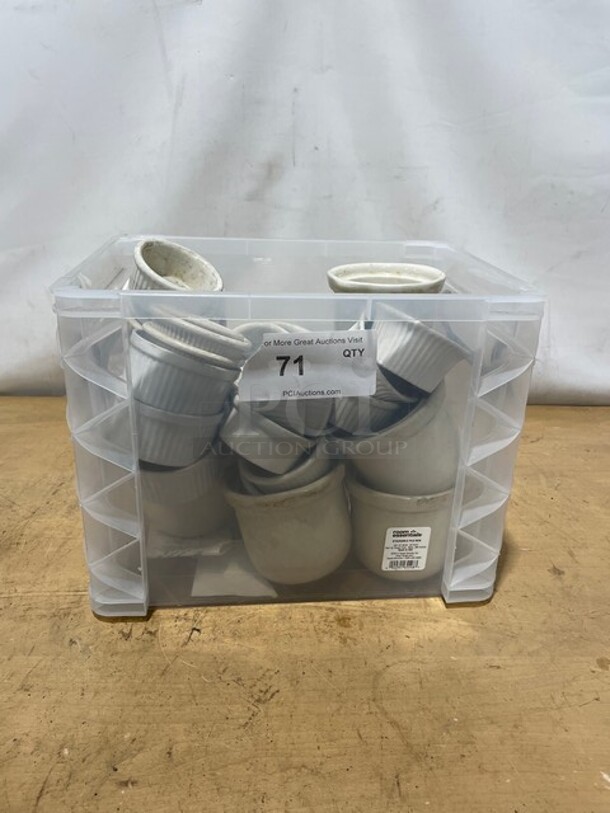 Lot Of Assorted Glass Bouillon Cups! All One Money!  - Image 1 of 10