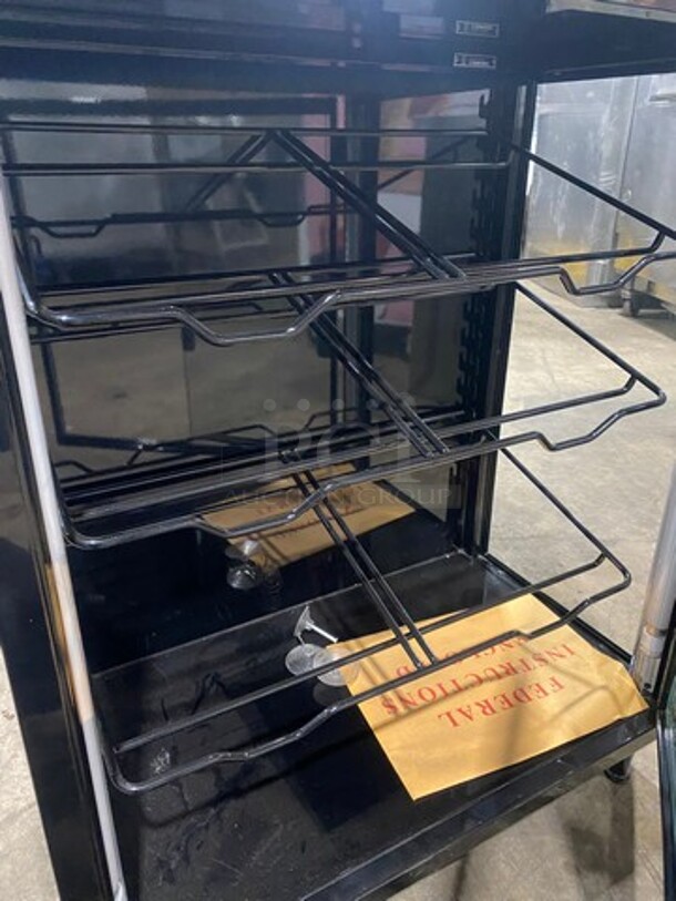 Federal Industries Commercial Countertop Dry Case Merchandiser! With View Through Doors And Sides! With Racks! Model: SB28SS SN: 0702134216532 120V 60HZ 1 Phase - Image 6 of 10