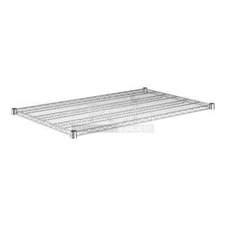 BRAND NEW SCRATCH & DENT! Regency 460EC3048 30" x 48" Chrome Wire Shelf. 2x Your Bid