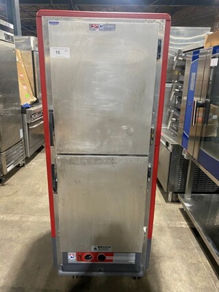 Metro Commercial Insulated Heated Holding Cabinet! All Stainless Steel! On Casters! 