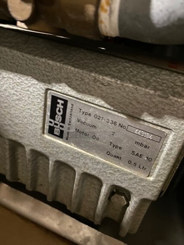 Sipromac Commercial Countertop Vacuum Sealer! Stainless Steel Body! Model: 350 SN: 00846 110V 60HZ 1 Phase - Image 5 of 8