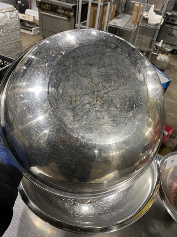 ALL ONE MONEY! Assorted Size Stainless Steel Mixing Bowls! - Image 5 of 7