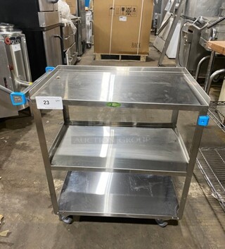 Lakeside Stainless Steel 3 Shelf Utility Cart!