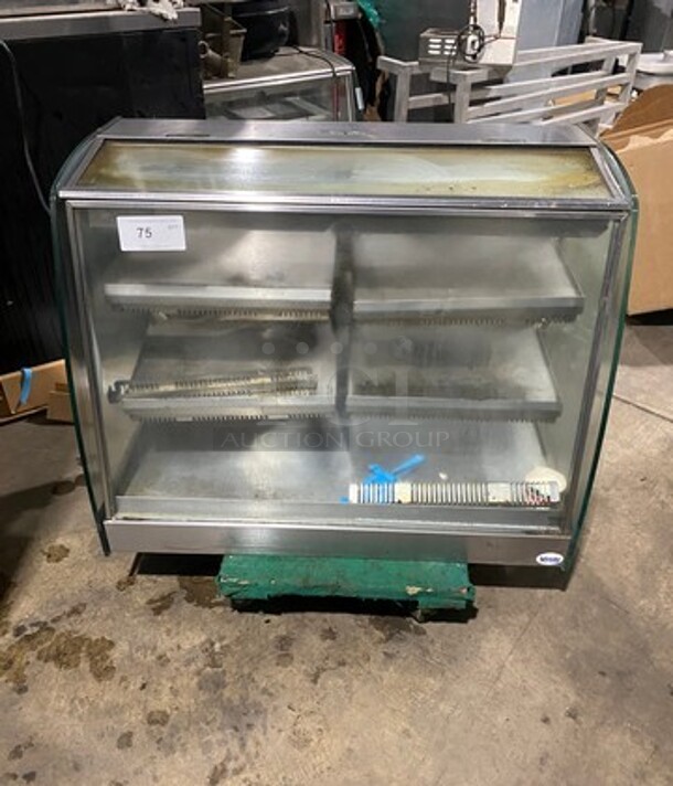 Vendo Commercial Countertop Food Warming Display Case! All Stainless Steel! Model: HFD000006 SN: 1406558 115V 60HZ 1 Phase