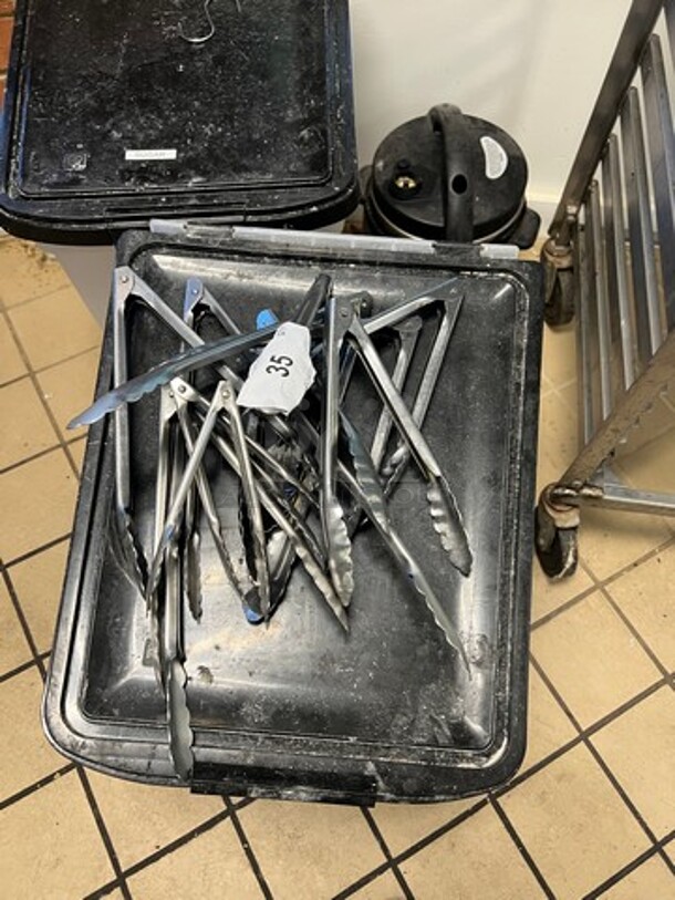 ALL ONE MONEY! Assorted Size Tongs! - Image 1 of 3