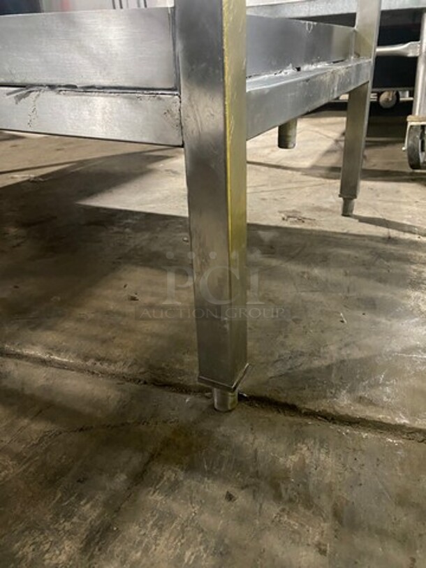 WOW! All Stainless Steel Commercial CUSTOM MADE Keg Rack! On Legs! - Image 6 of 8