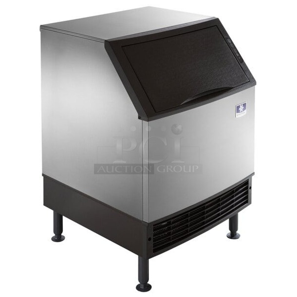 BRAND NEW SCRATCH & DENT! Manitowoc UYF0190A NEO 26" Air Cooled Undercounter Half Dice Cube Ice Machine with 90 lb. Bin - 115V, 193 lb.26x28-1/2x38-1/2 - Image 1 of 3