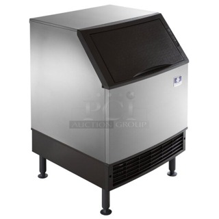 BRAND NEW SCRATCH & DENT! Manitowoc UYF0190A NEO 26" Air Cooled Undercounter Half Dice Cube Ice Machine with 90 lb. Bin - 115V, 193 lb.26x28-1/2x38-1/2