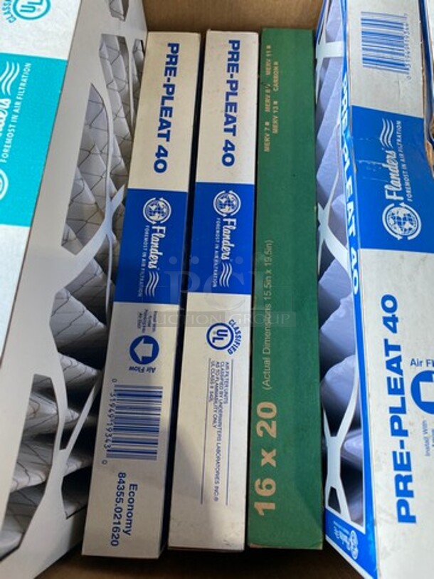 ALL ONE MONEY! Flanders 16x24x2, 16x25x2, And 16x20x2 Air Filters!  - Image 3 of 4