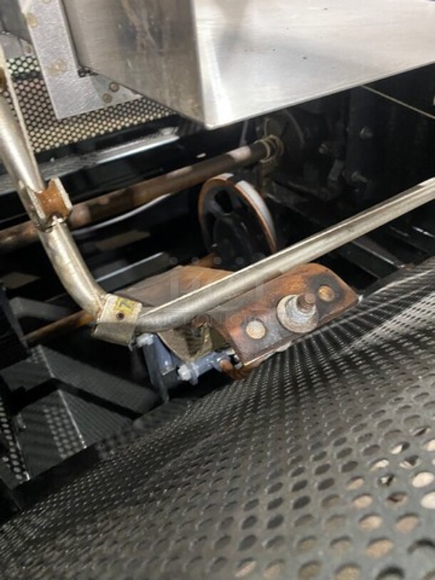 GREAT FIND! Bunn Commercial Electric Powered Package Tying Machine! Stainless Steel! On Casters! Model: 1691 SN: 88937 - Image 7 of 9