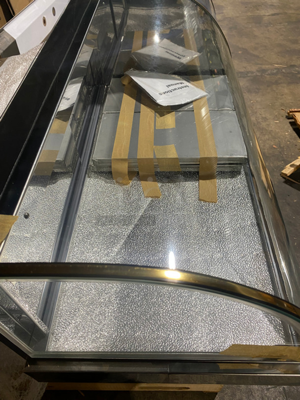 AWESOME! MUST HAVE! BRAND NEW! IN THE BOX! Diamond Commercial Countertop Refrigerated Sushi Display Case Merchandiser! With Curved Glass! Stainless Steel Body! On Small Legs! Model: GVRB120 - Image 9 of 9
