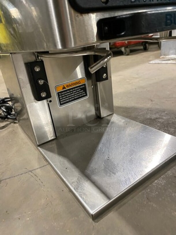 Bunn Commercial Countertop Dual Coffee Bean Grinder Machine! Stainless Steel Body! Model: MHG SN: MHG0012265 120V 60HZ 1 Phase - Image 7 of 9