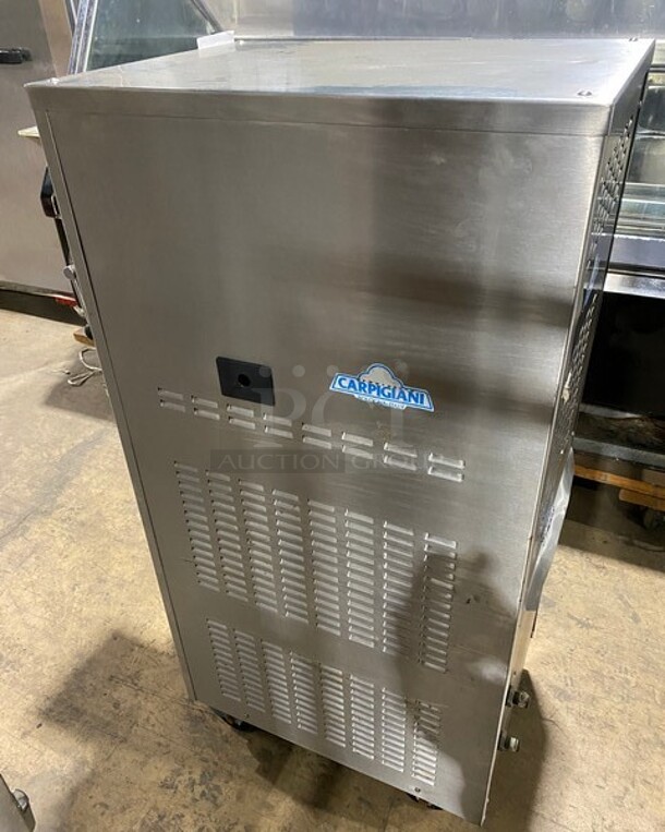 Carpigiani Commercial Floor Style Ice Cream Batch Freezer! All Stainless Steel! Model LABO2030C Serial 447289! On Casters! - Image 4 of 10