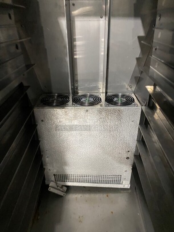 Dinex Commercial Single Door Cooler! All Stainless Steel! On Casters! Model: IRAC12DS SN: 183845N 120V - Image 6 of 11
